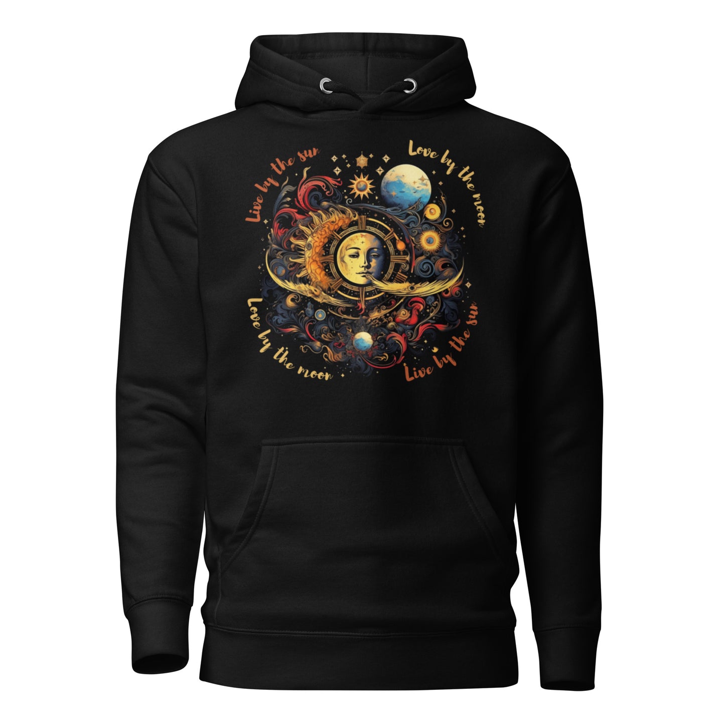Live by the Sun - Love by the Moon - Unisex Hoodie